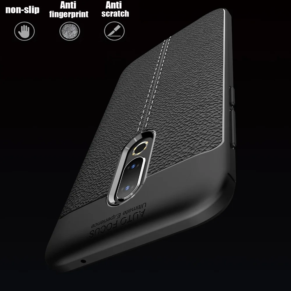 Чехол для телефона Meizu 16th плюс роскошный противоударный Прочный кожа дизайн