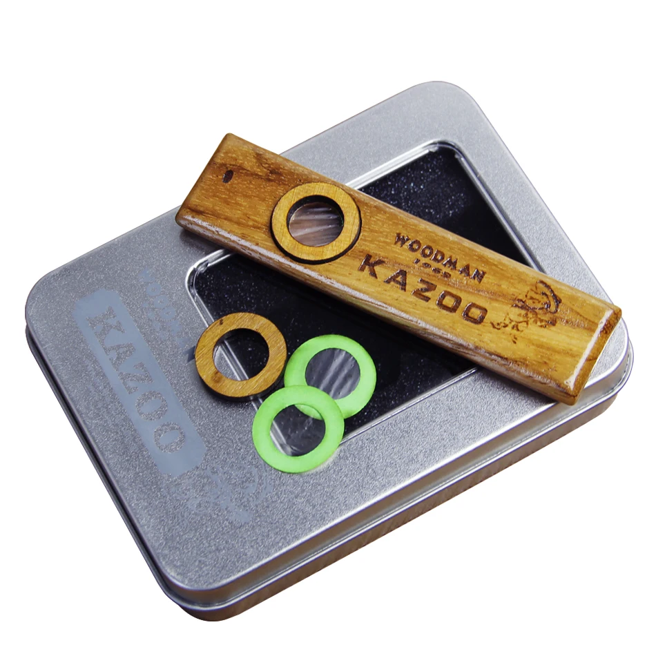 Деревянные сандалии WOODMAN Kazoo Гавайские гитары аккомпанемент рот флейта с