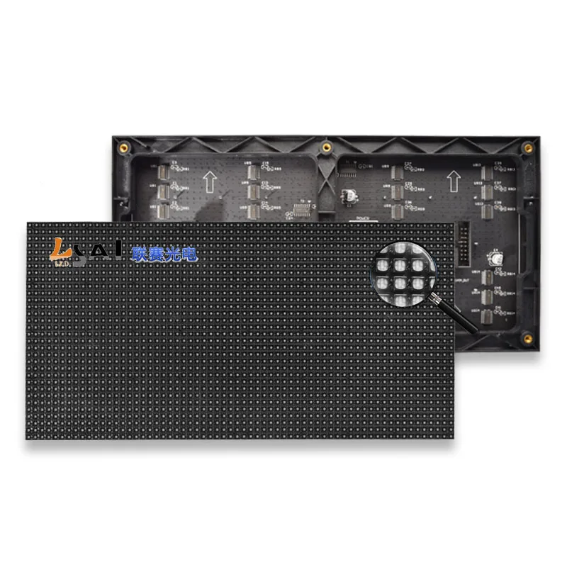 Промоакция LianSai Hd P4 комнатный Smd2121 полноцветный светодиодный дисплей модуль 256*128