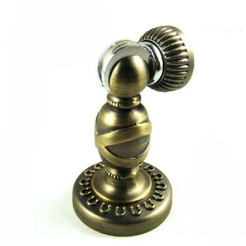 

2016 new Fashion Europe style zinc alloy door stopper classical bronze door stops strong magnetism