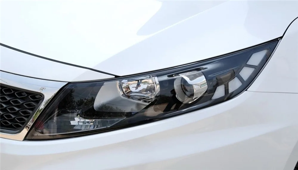 Для Kia K5 2009 2010 2011 2012 автомобильные фары прозрачные линзы Авто оболочка Крышка