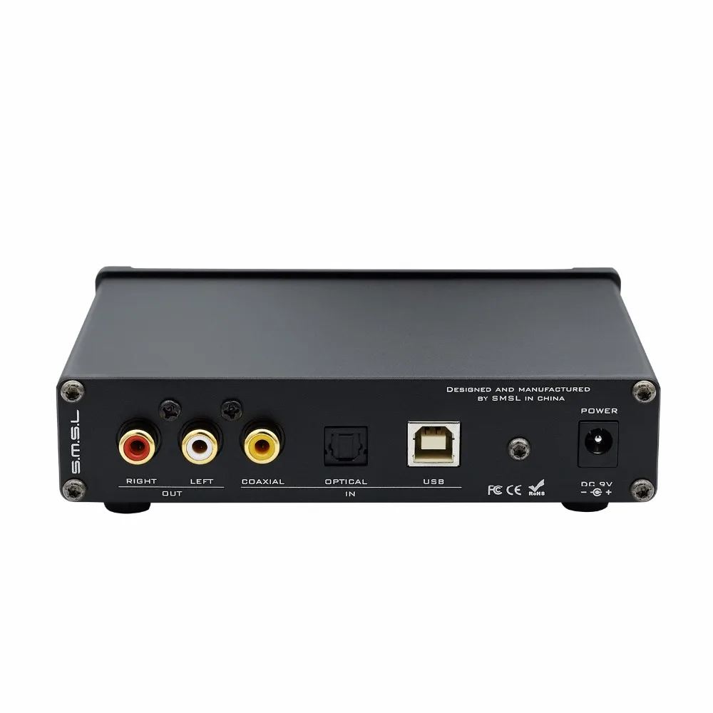 SMSL M6 Hi Fi USB ЦАП AK4452 XMOS XU208 декодер родной DSD512 Amp 32bit/768 кГц оптическая коаксиальный