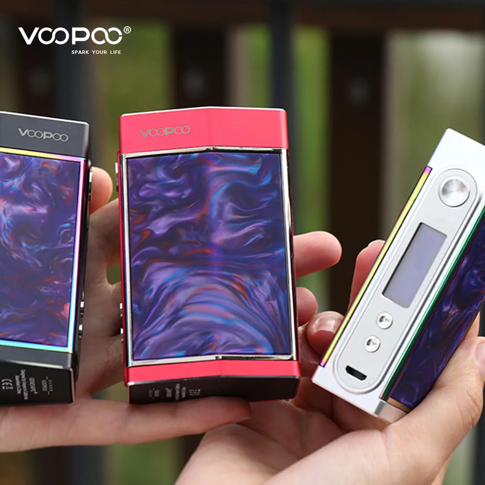 Оригинал VOOPOO TOO 180 Вт TC коробка мод Смола версия 18650 электронная сигарета питание