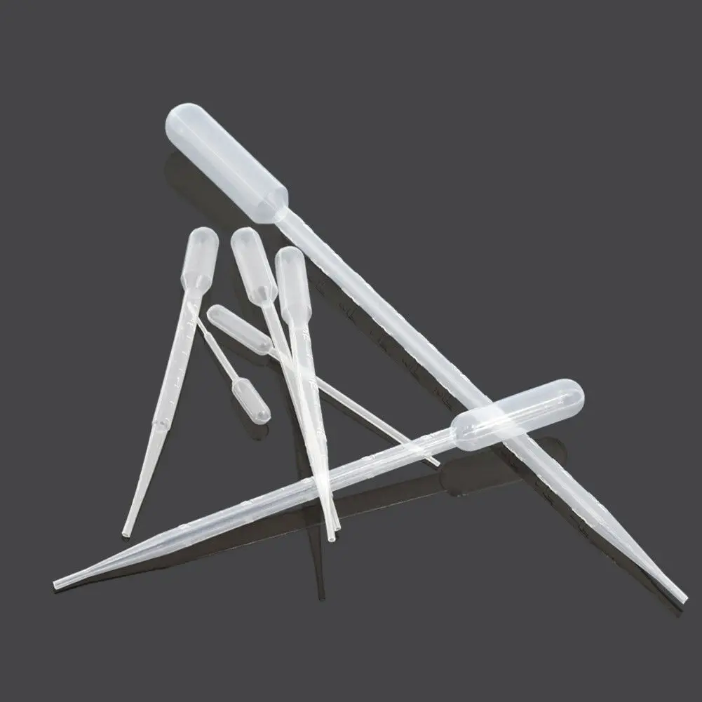 1000 шт. одноразовые прозрачные пластиковые капельки для капель глаз из LDPE 0 2 мл/0 3