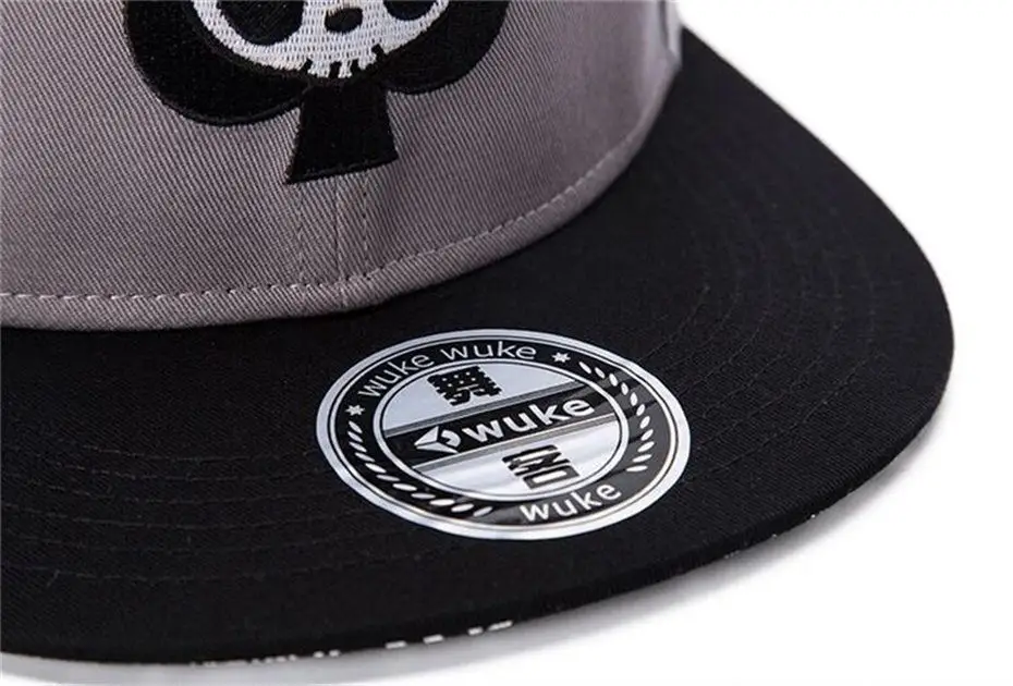 Wuaumx 5 Панель Кости Snapback Кепки Для мужчин женщин Spades Повседневное хип-хоп Бейсбол Кепки плоские края скейтборд hat бейсболка мужская козырек от солнца женский кепки с прямым козырьком шапка,кепка мужская