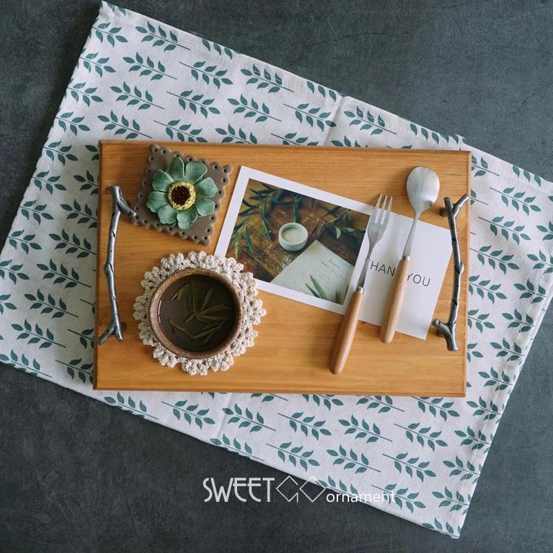 Коричневая деревянная подставка для торта инструменты свадебного в лесном стиле