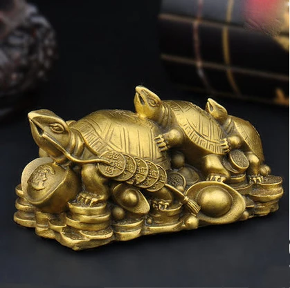 Три фигурки черепахи фэн шуй для долголетия|tortoise feng shui|tortoise figurine |
