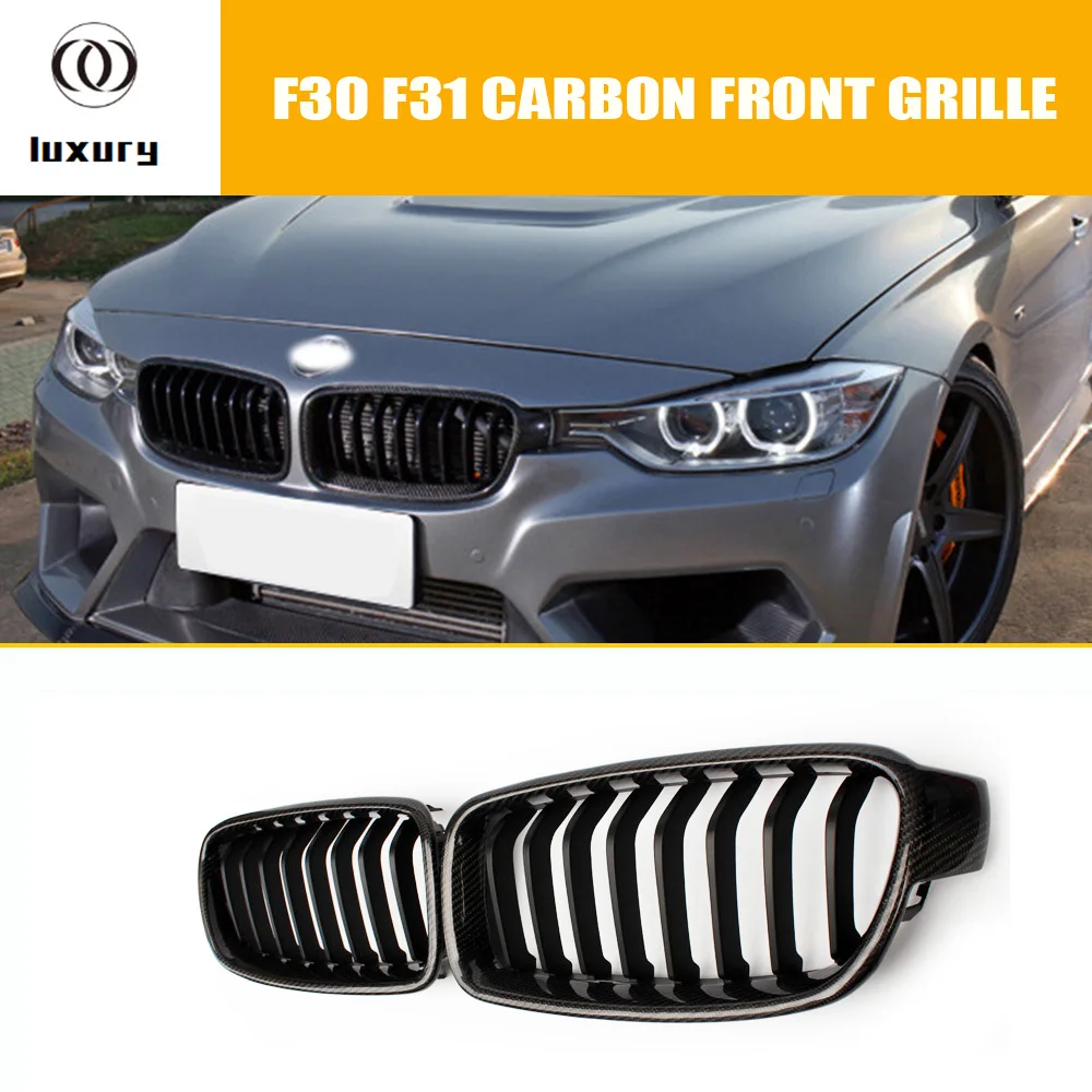 Сменная Глянцевая решетка для радиатора BMW F30 F31 320i 328i 335i Sedan & Wagon 2012 2017|Гоночные