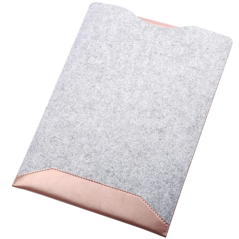Mouse Pad Sleeve Pouch Laptop Bag For Xiaomi Macbook Air 11.6 13 Retina Pro 12 15 15.6 Case Wool Felt Waterproof Notebook Cover