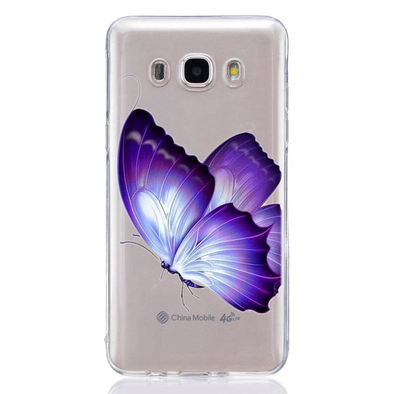 Для Samsung Galaxy A3 A5 2016 2017 prime J1 J2 J3 J5 J7 TPU цветной мягкий чехол с рисунком фламинго Fundas