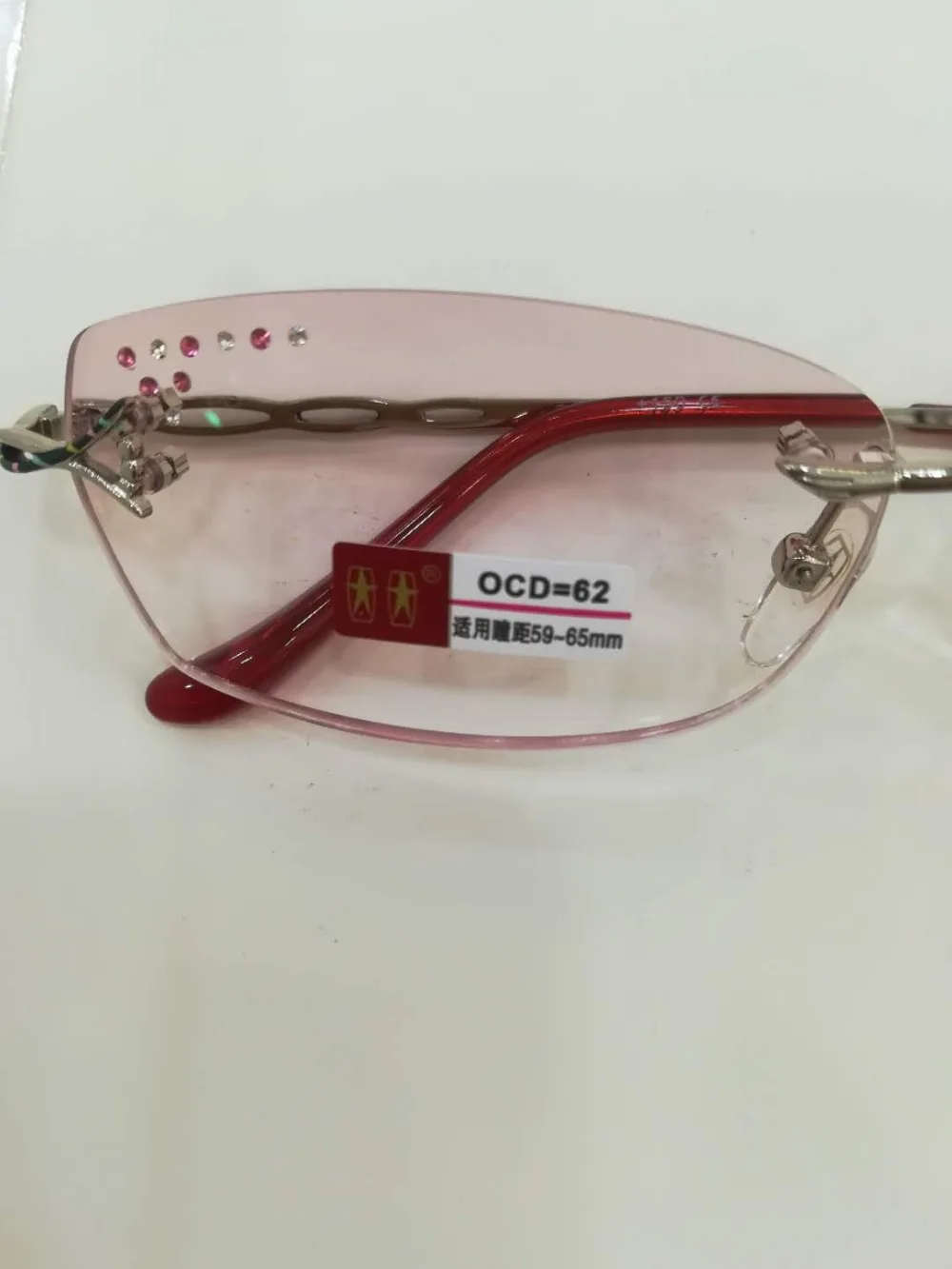 Женские элегантные очки для чтения с розовыми линзами антибликовые женские без