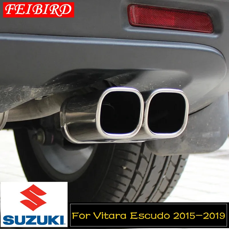 Для Suzuki Vitara Escudo 2015 2016 2017 2018 2019 задний глушитель выхлопная труба рамка для