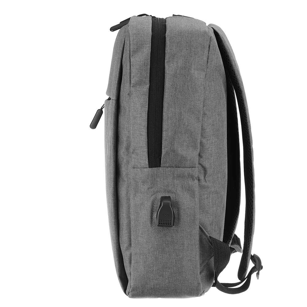 Мужской женский рюкзак с USB зарядкой бизнес для ноутбука 15 дюймов Подростковые