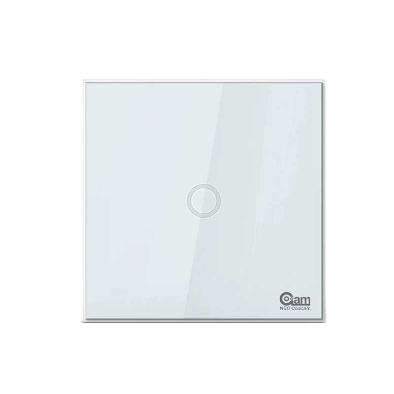 НЕО COOLCAM Z-wave plus 1CH ЕС настенный выключатель света домашней автоматизации ZWave