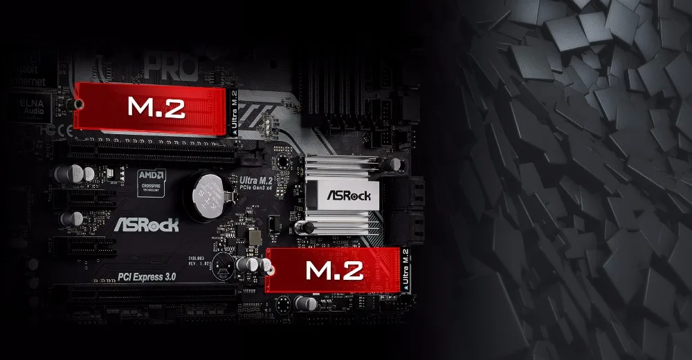 Материнская плата ASRock B250M Pro4 для Intel B250 LGA 1151 Socket SATA 6 ГБ/сек. Ultra M.2 с интерфейсом USB 3,0 type-C DDR4 Micro ATX для настольных ПК