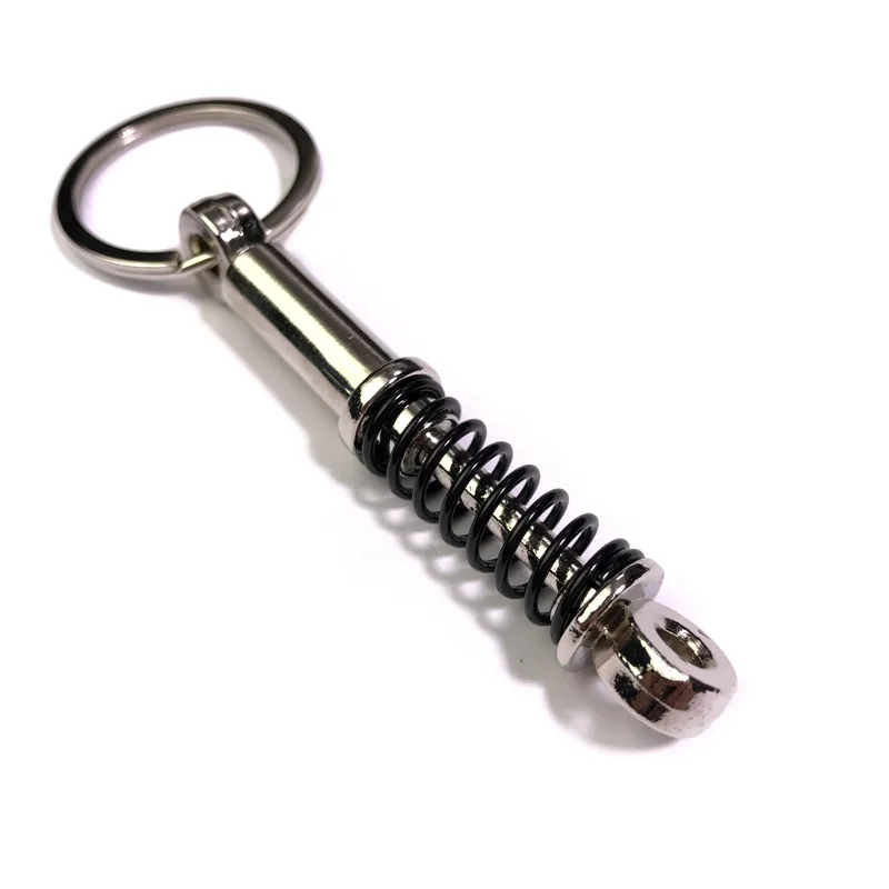 Авто подвеска брелок брелки кольцо Брелки Coilover Весна Амортизатор для Audi VW Toyota Kia