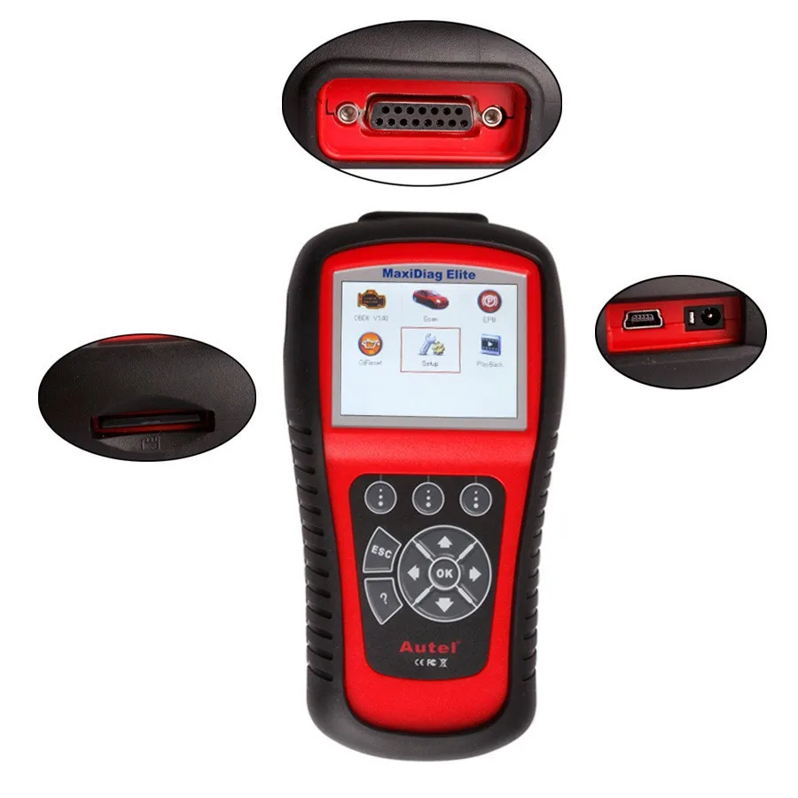 Оригинальный AUTEL MaxiDiag Elite MD802 All system + DS model MD 802 PRO (MD701 MD702 MD703 MD704) 100% оригинальный