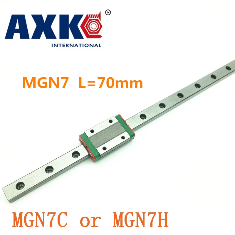 

2021 New Special Offer Cnc Router Parts Cnc 1pc 7mm Width Linear Rail Mgn7 -l 70mm With 2pc Mgn Mgn7c Blocks Carriage For