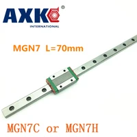 2021 new special offer cnc router parts cnc 1pc 7mm width linear rail mgn7 l 70mm with 2pc mgn mgn7c blocks carriage for