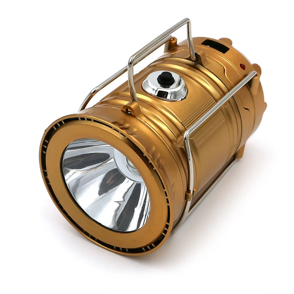 Наружные портативные на солнечных батареях перезаряжаемые кемпинг свет