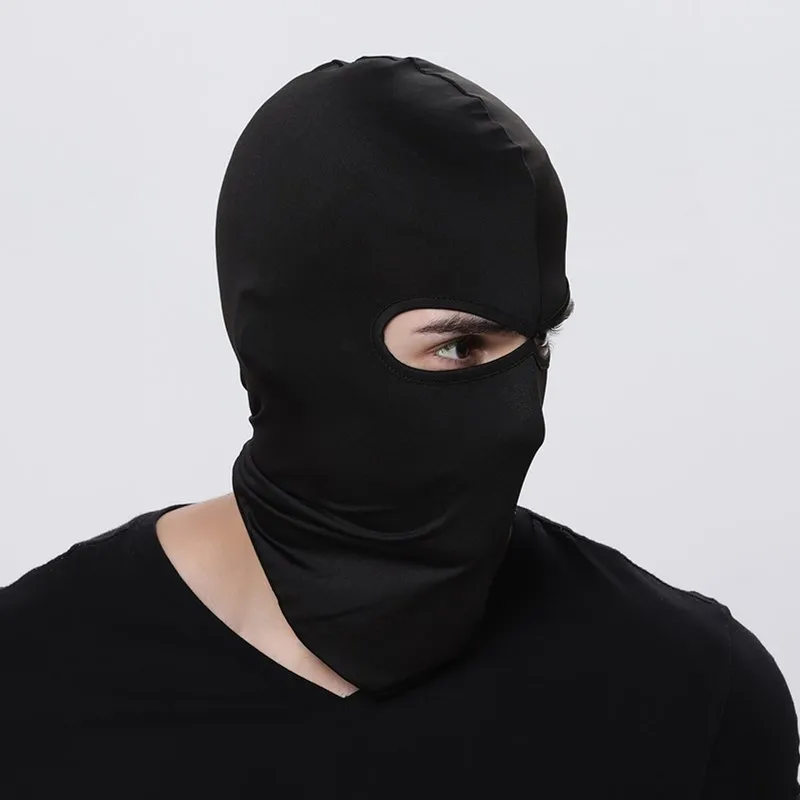 Мягкая мотоциклетная маска на все лицо Балаклава из лайкры ветрозащитная