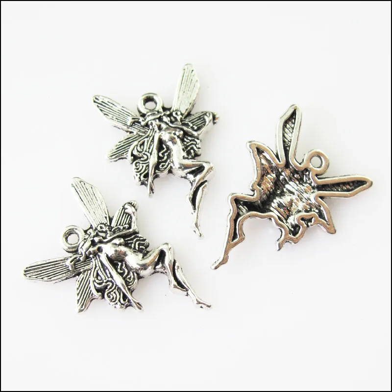 30 шт. подвески серебряного цвета 15 х21 мм