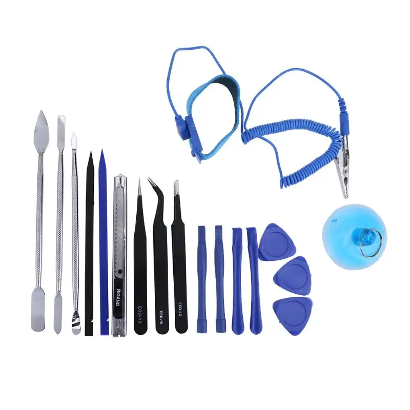 Профессиональный набор инструментов для ремонта экрана мобильного телефона 19 в 1
