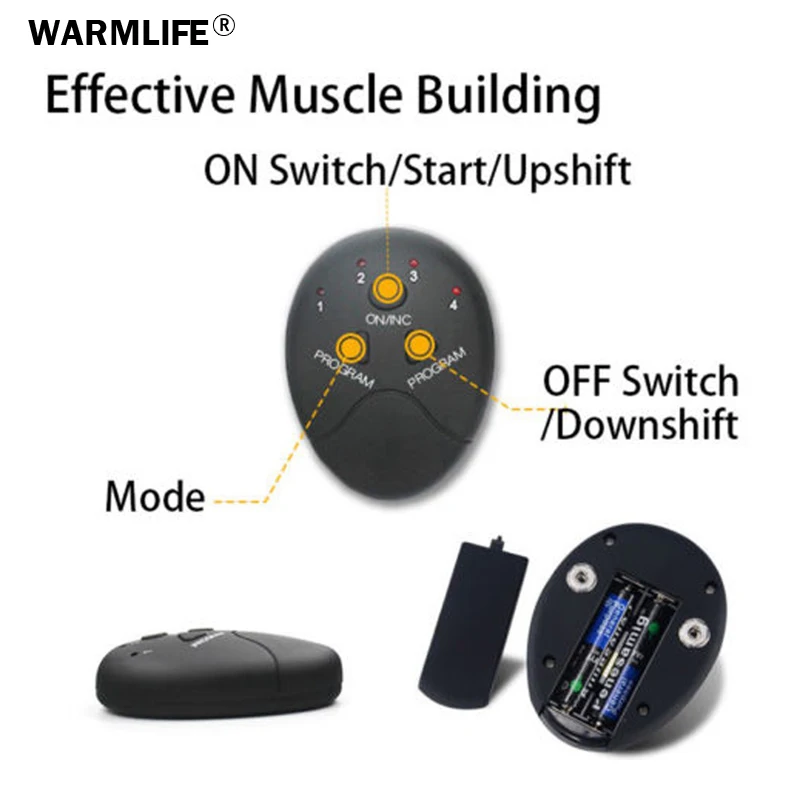 Сменный умный пульт для беспроводного EMS тренажер брюшной мышцы стимулятор мышц