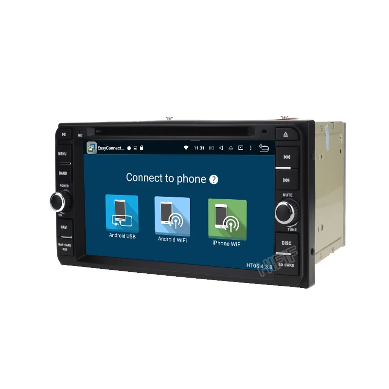 Android 10 4G DSP IPS экран автомобильный DVD GPS для Toyota универсальный RAV4 COROLLA VIOS HILUX Terios Land