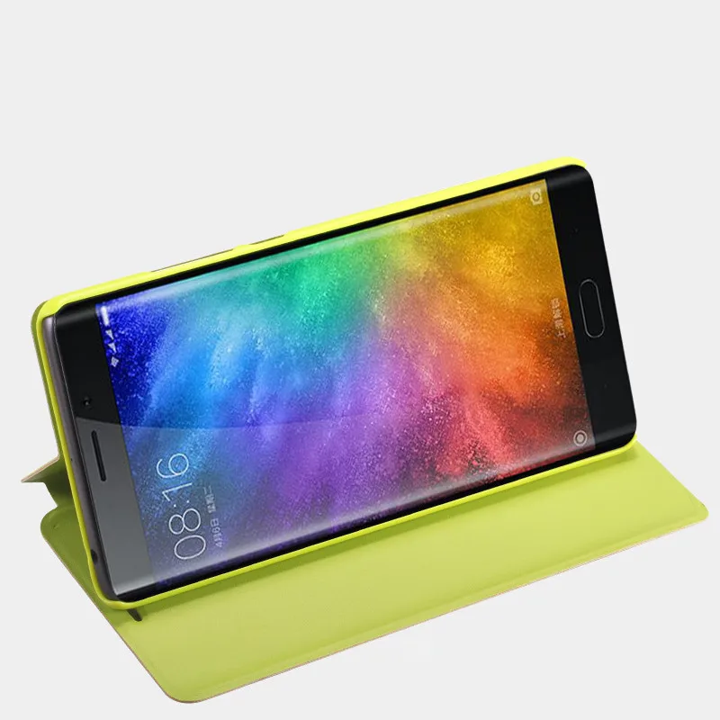 Missbuy роскошный умный флип-чехол из искусственной кожи для Xiaomi Note 2 3 Note2 Note3 Mix 2S mix2s
