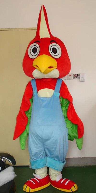 Red Turkey Mascot Costume Chicken Adult Size Advertisement Costumes Halloween Fancy DRESS Multiple Color Free Shipping | Тематическая