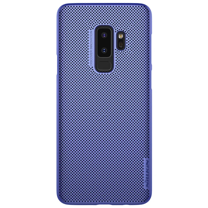 Для samsung Galaxy S9 S9+ Plus чехол Nillkin легкий отвод тепла рассеивание воздуха Тонкий чехол для телефона для samsung S9 Plus - Цвет: Blue