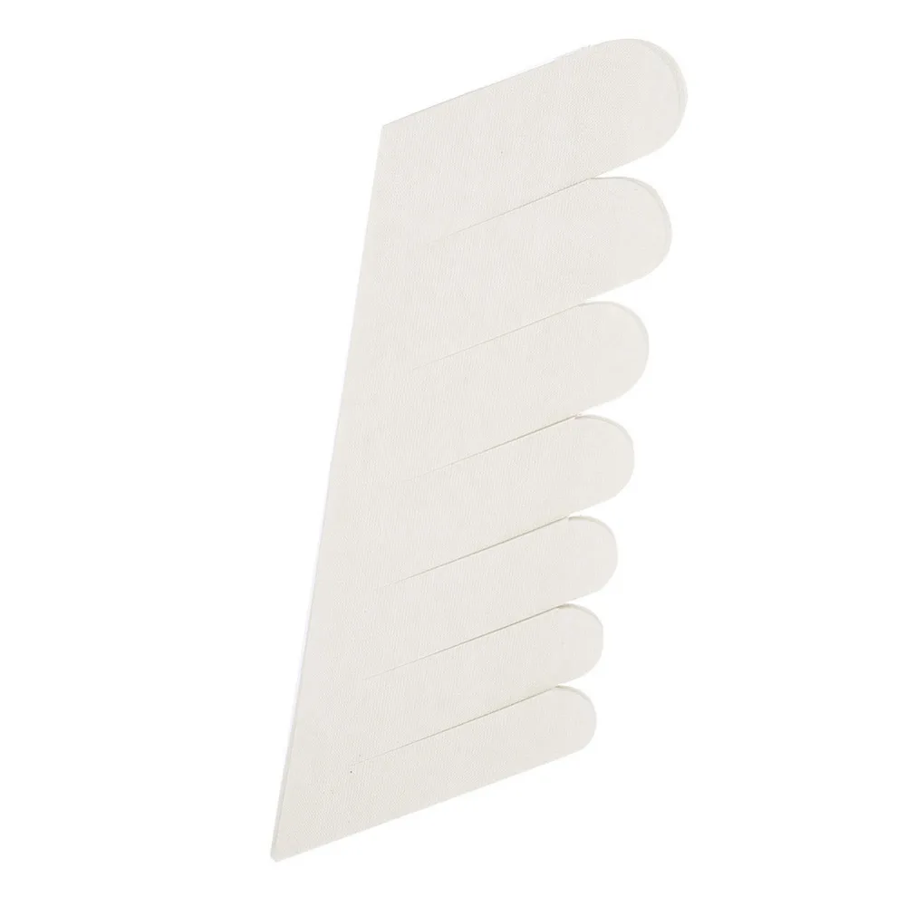 Шелковая обертка для ремонта ногтей укрепляющая дышащая белая защита