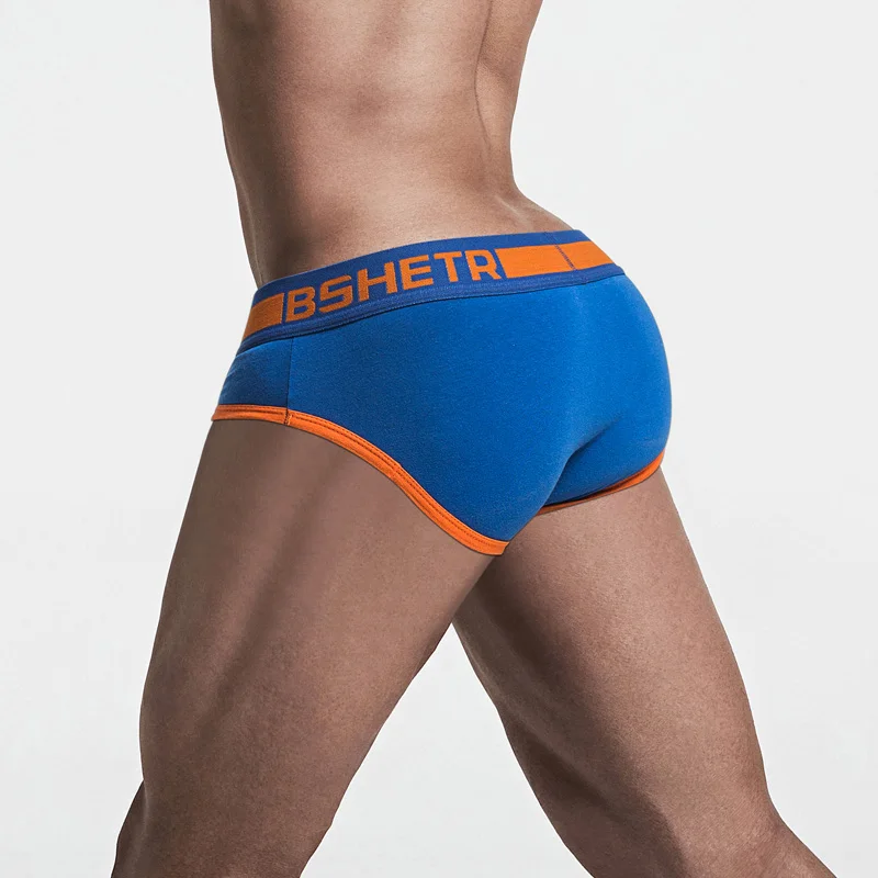 3 Colors BSHETR Brand Mesh Briefs Male Underwear Style Sexy Gay Men Slip Cueca Pennis Pants Soft Underpants |