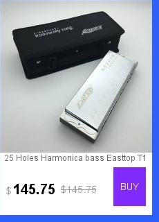 Германия HOHNER супер 64X Хроматическая губная гармоника акриловая расческа C Ключ Armonica рот Оганов Губная гармошка gaita de boca 1664 арфа