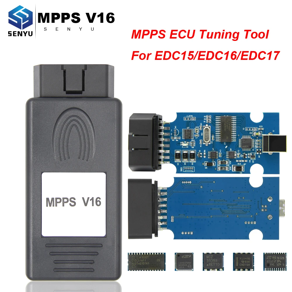 MPPS V16 V13 Профессиональный инструмент для настройки ЭБУ для EDC15 EDC16 EDC17 K CAN Automotivo OBD OBD2 автомобильный диагностический автоматический инструмент для вспышки ЭБУ