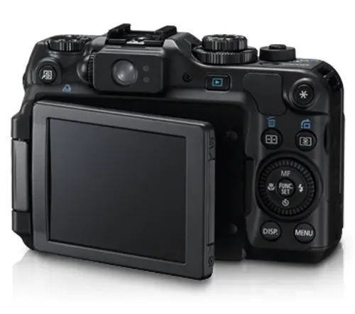 Б/у, Canon, G12 10 MP цифровая камера с 5x оптическим стабилизатором изображения и 2,8 дюймов с переменным углом наклона с ЖК-дисплеем