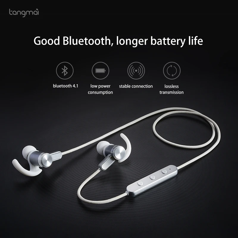 Беспроводной Bluetooth наушники Универсальные вкладыши для бега гарнитура музыка