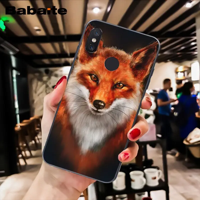 A3 Babaite лиса в осенние листья лес спящий чехол для телефона для Xiaomi MiA1 A2 lite F1 Redmi 6A 4X 5Plus S2 Note7 Redmi Note4 - Цвет: A3