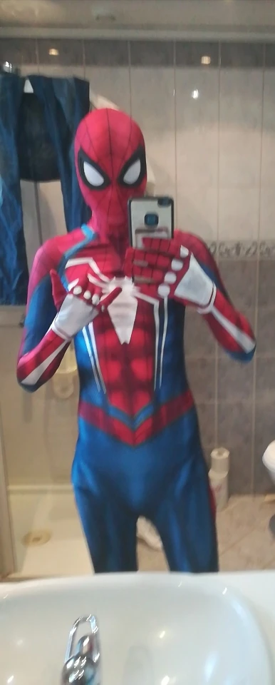 Новый костюм для косплея PS4 из игры бессонница боди с 3D принтом SDCC на все тело Spidey |