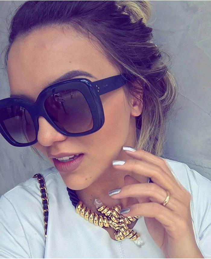 Топ моды Солнцезащитные очки для женщин Для популярные Брендовая дизайнерская