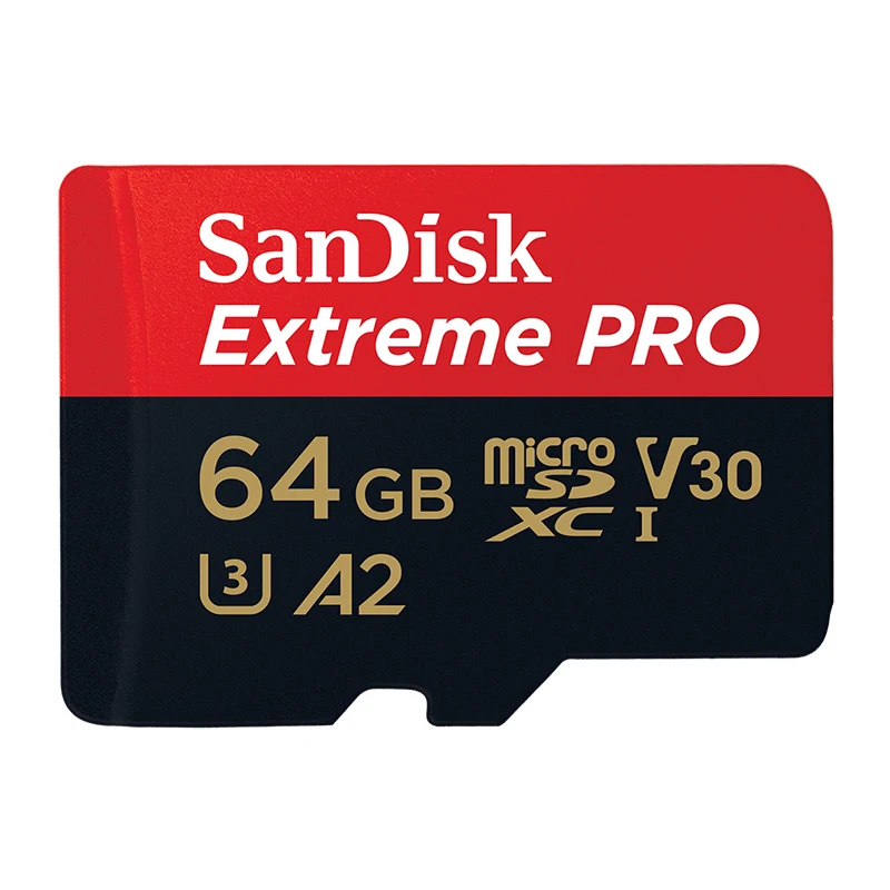 Sandisk новые экстремальные PRO Micro SD карты U3 A2 SDHC карты памяти 64G TF карты Высокоскоростные SD карты