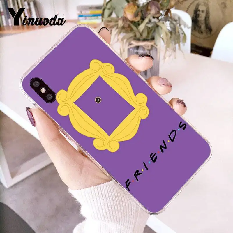 

Yinuoda friends tv series door Coque Shell Phone Case for iPhone 8 7 6 6S Plus X 5 5S SE XR XS XSMAX11 11pro 11promax