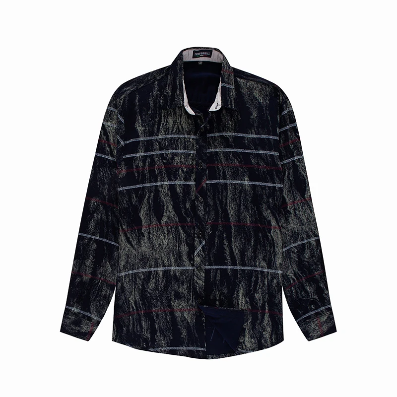 Джунгли зоны европейский размер 2019 Мужская футболка с рисунком рубашка длинным