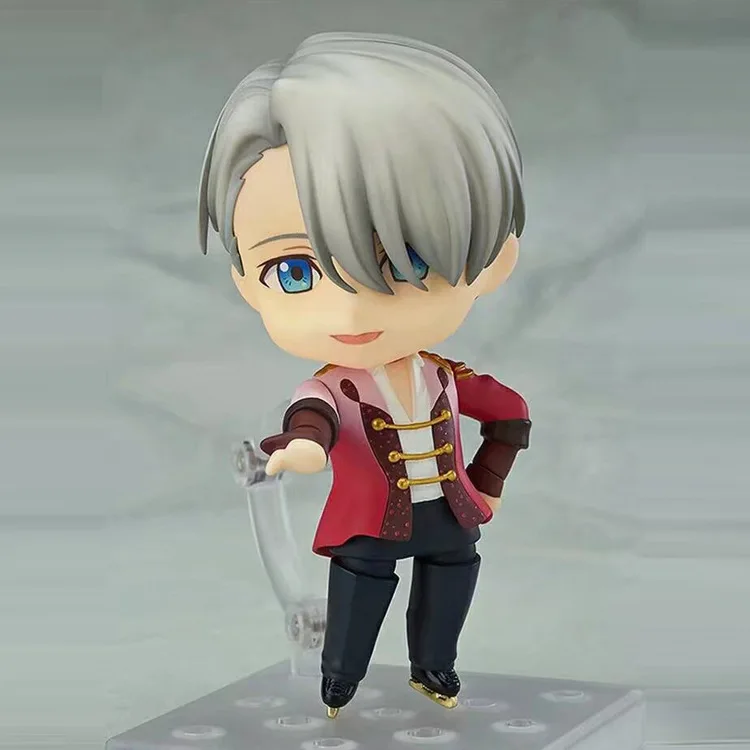 Nendoroid 741 Юрий su Ghiaccio Виктор Никифоров Действие ПВХ фигура да Collezione модель игрушки |