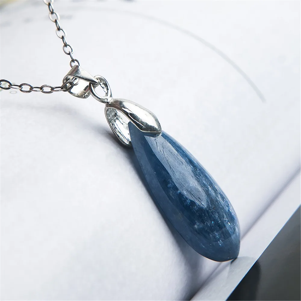 Прямая поставка подвеска из натурального кианита модная женская натуральная