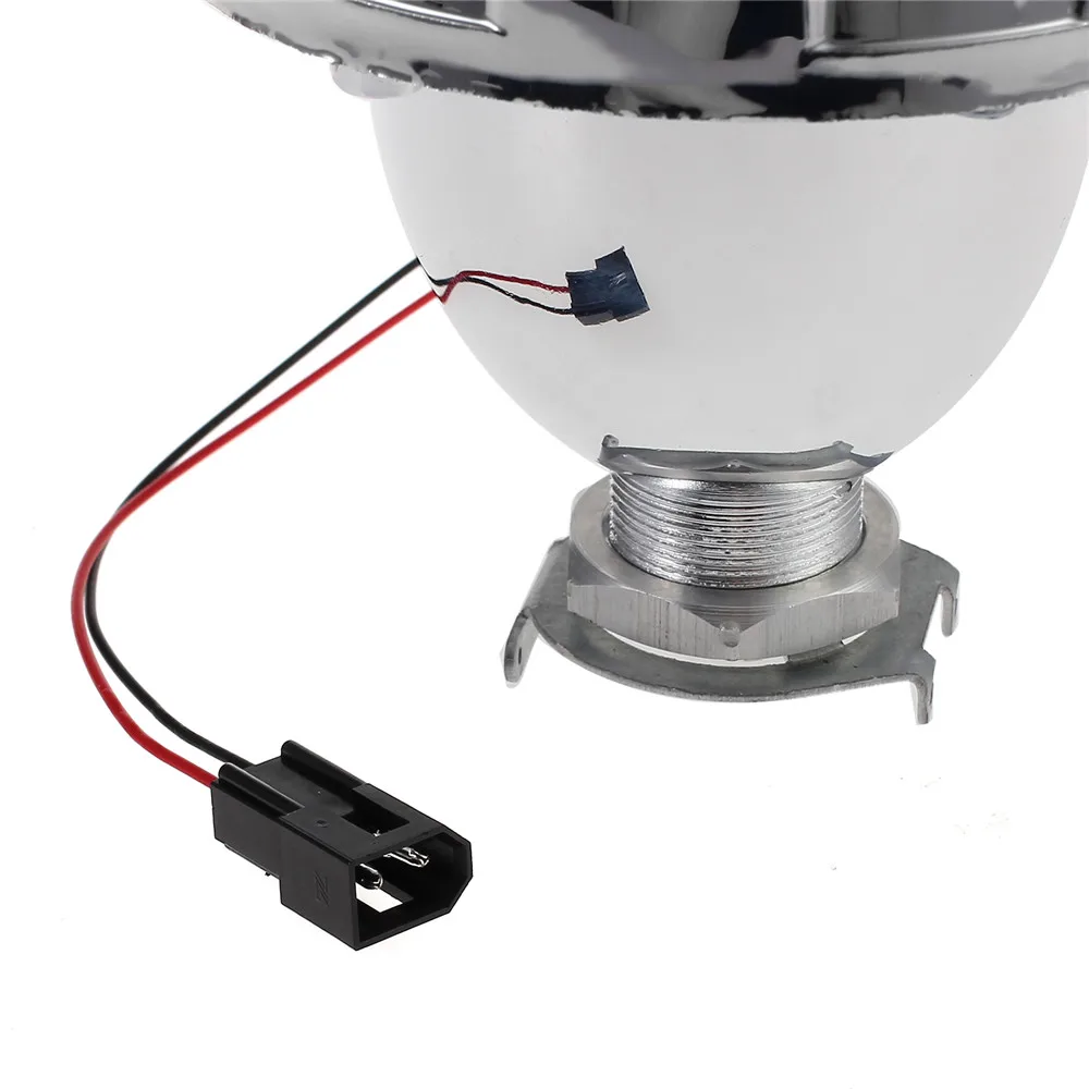 Justech 2x2 5 "Мини HID Bi-xenon проектор объектив Комплект для H4 H7 корпус фары лампы кожух