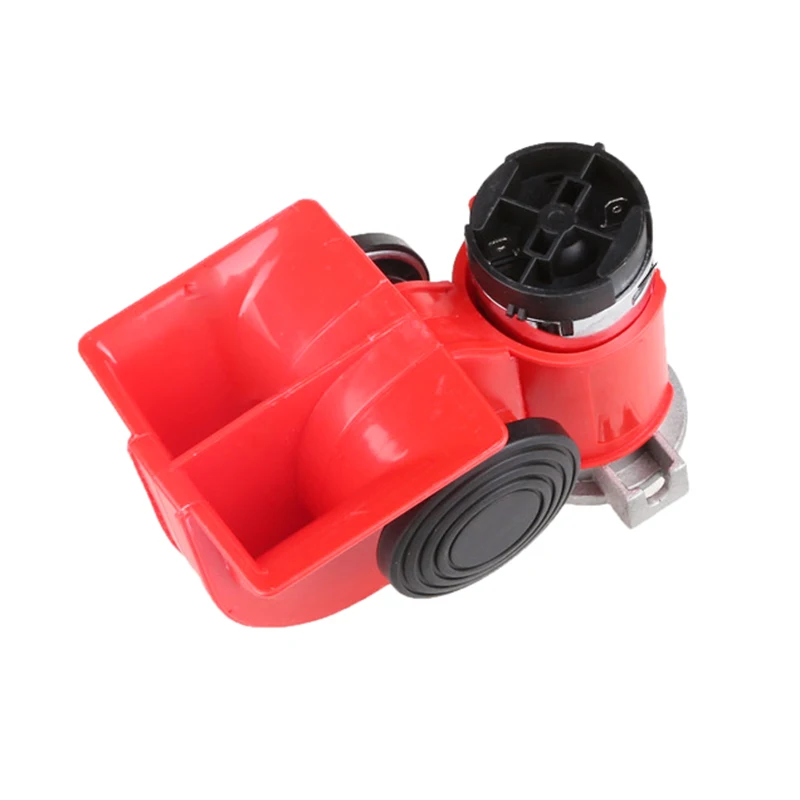

Motorcycle Snail Horn Air Pump ALARM Compact Car Truck Van Vehicle Motorcycle Boat Bike alarm horn loudspeaker 12V 136db