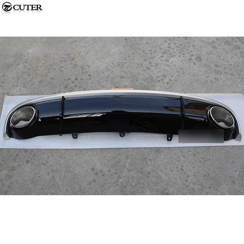 A7 RS7 Стиль PP Диффузор губа на задний бампер для Audi 2013UP|audi rs7 diffuser|diffuser for audidiffuser bumper |
