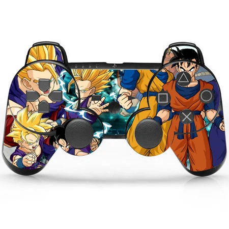Dragon Ball дизайнерская защитная виниловая наклейка для PS3 контроллер наклейка защитный чехол для джойстика для sony Playstation 3
